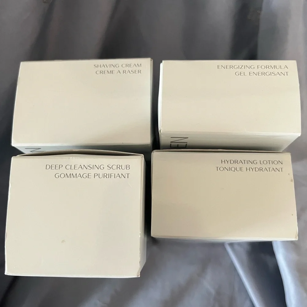 SHISEIDO Men Skincare - (4) items New - lids SEALED with  boxes - Picture 8 of 9